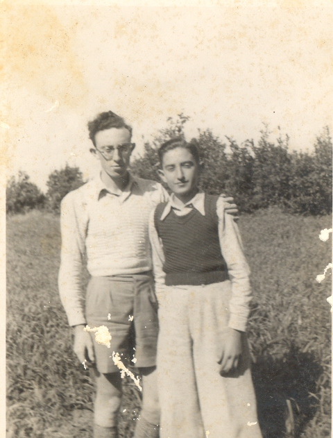 יוסף ועזרא אנקרשנת 1941