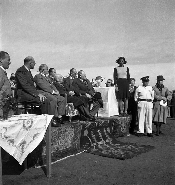 1945 - ביקור נשיא ההסתדרות הציונית - חיים ויצמן