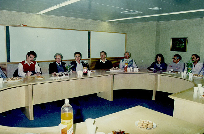 רביד בישיבת מנהלי מחלקות העירייה 1988
