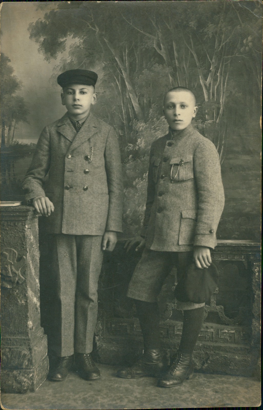 אברהם ודוד הירשהורן, תאומים, פלשתינה 1926