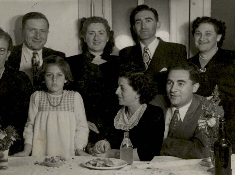 משפחות אנקר ו1948רוהר בחתונה של שולה וטוביה נהרי