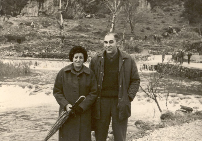 בלהה ויוסף כפרי -גליל עליון 1968