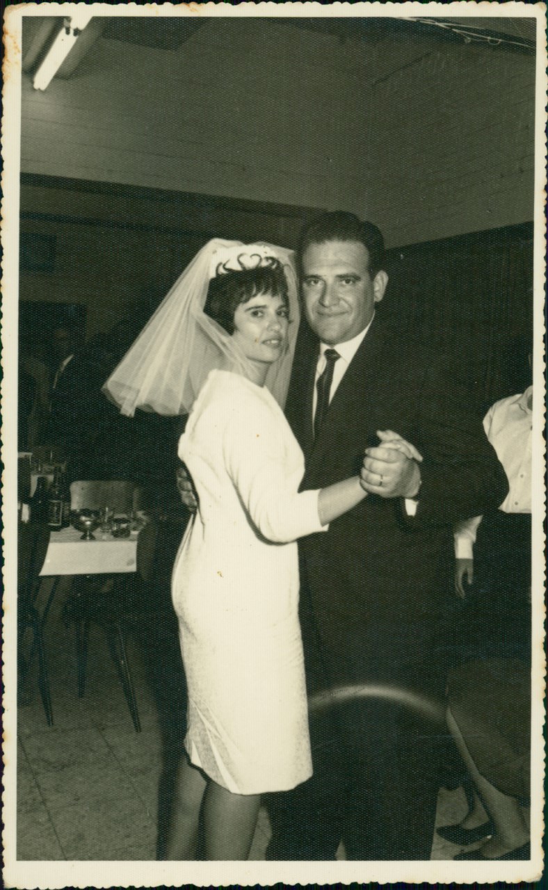 חתונת גדליהו צינס וחנה לבית קירשנר, 1963
