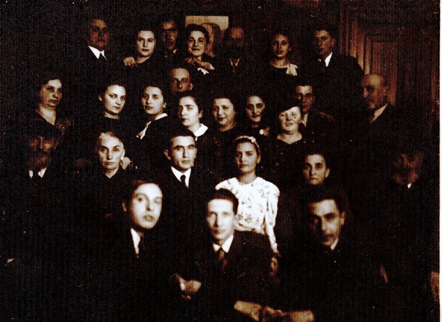 חתונה עדה ואריה אברמסקי 16 ל2 1936