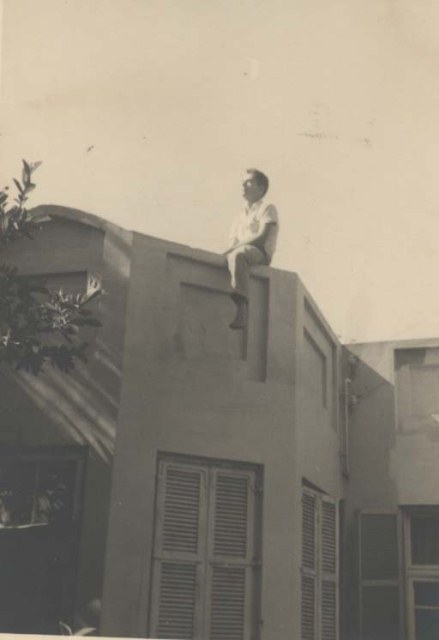 1962 מבתיה הראשונים של רעננה-סגנון אמריקאי