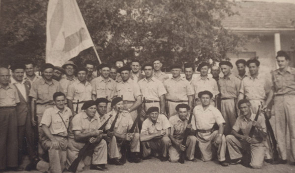 קבוצת חברי ההגנה שנות ה-50 (תמ 406)
