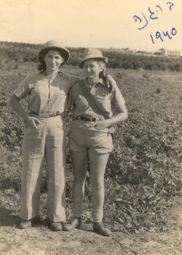 יונה לוטרינגר וחנה הרגני 1940