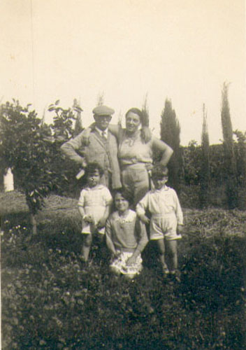משפחת קזן רעננה 1931