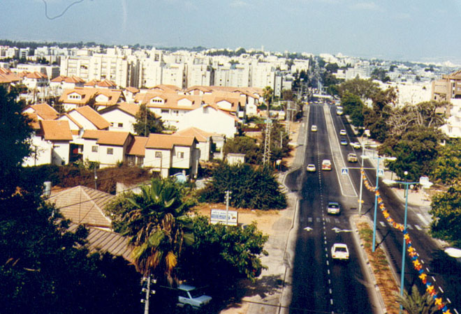רחוב אחוזה - שנת 1989 (תמ450b)
