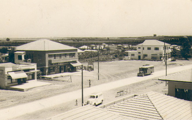 רחוב אחוזה שנת 1935